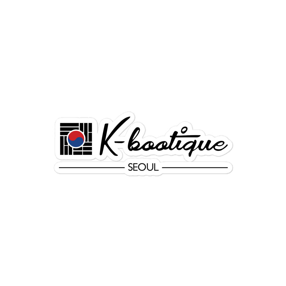 K-bootique Bubble-free stickers