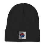 Load image into Gallery viewer, &quot;Korean Flag&quot; Embroidered Beanie
