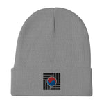 Load image into Gallery viewer, &quot;Korean Flag&quot; Embroidered Beanie
