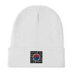 Load image into Gallery viewer, &quot;Korean Flag&quot; Embroidered Beanie
