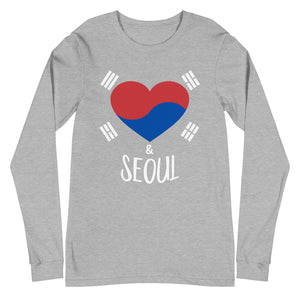 "Heart & Seoul" Unisex Long Sleeve Tee