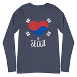 Load image into Gallery viewer, &quot;Heart &amp; Seoul&quot; Unisex Long Sleeve Tee
