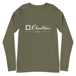 Load image into Gallery viewer, &quot;K-bootique&quot; Unisex Long Sleeve Tee
