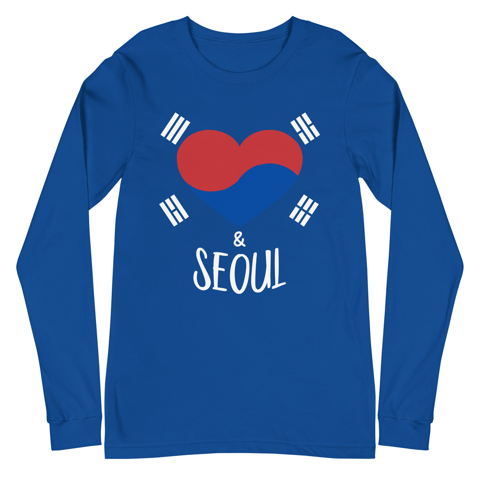 "Heart & Seoul" Unisex Long Sleeve Tee