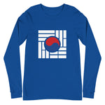 Load image into Gallery viewer, &quot;Korean Flag&quot; Unisex Long Sleeve Tee
