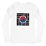 Load image into Gallery viewer, &quot;Korean Flag&quot; Unisex Long Sleeve Tee
