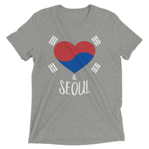 "Heart & Seoul" Short sleeve Korean t-shirt