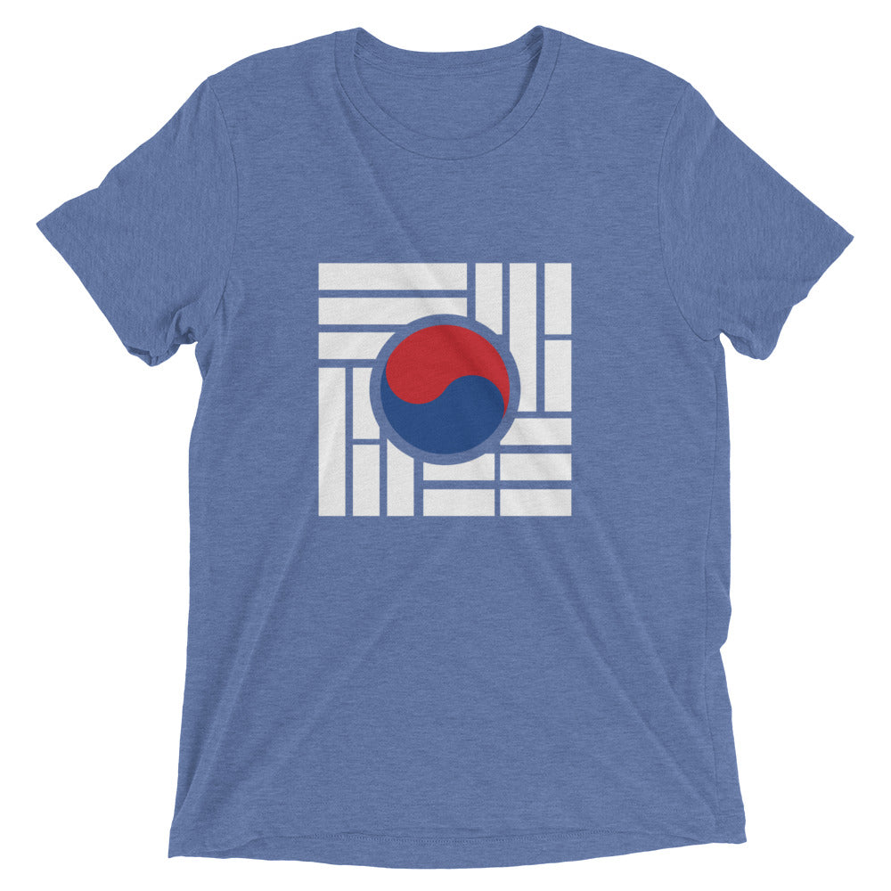 "Korean Flag" Short sleeve t-shirt