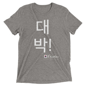 "Awesome!" Short sleeve Korean t-shirt