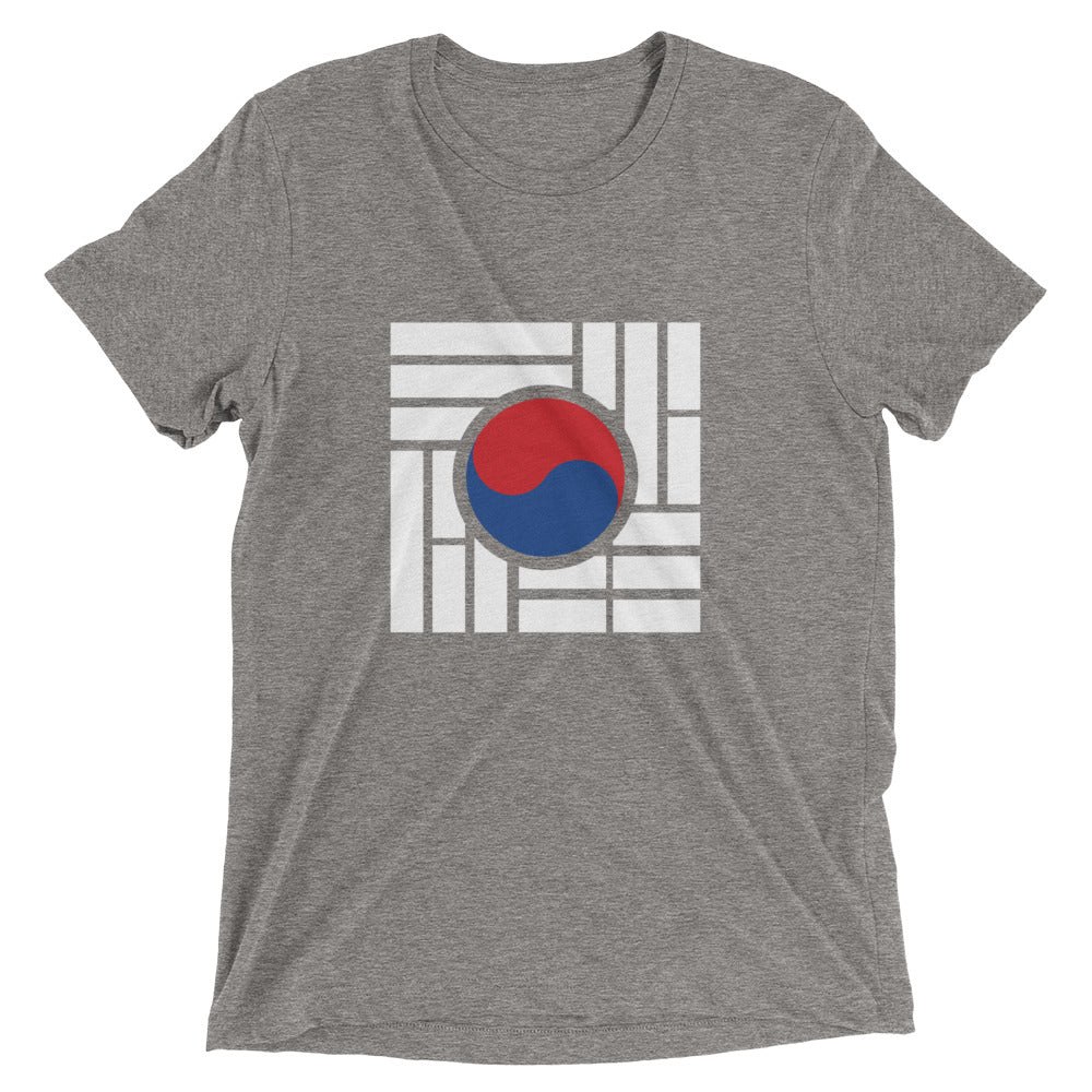 "Korean Flag" Short sleeve t-shirt