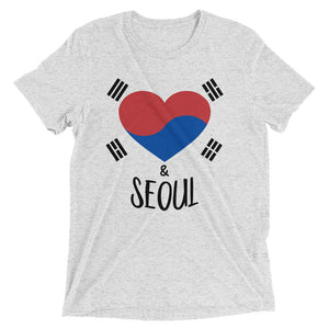 "Heart & Seoul" Short sleeve Korean t-shirt